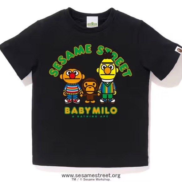 ELMO COOKIE MONSTER SESAME KEYCHAIN
BABY MILO DOLLS BAPE MASK SHIRTS FRAME - Picture 11 of 15